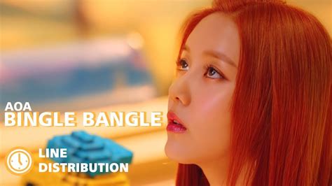 Thank you for your waiting and continuing interest :) ***** notice 1thek youtube is also an official channel for the mv. AOA (에이오에이) - 'Bingle Bangle (빙글뱅글)' (Line Distribution ...