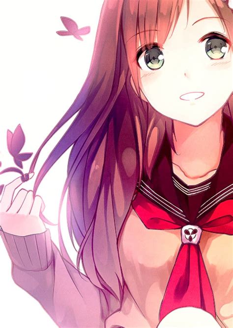 Looking for anime characters, male and female, with brown hair? Pin on Anime girls