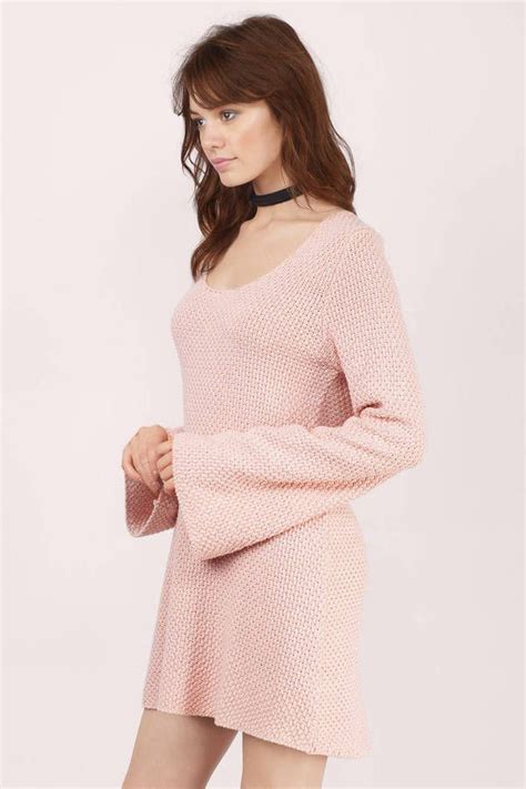 Maybe you would like to learn more about one of these? Cozy Knits, Tobi, Blush Under The Tree Sweater Dress (With ...