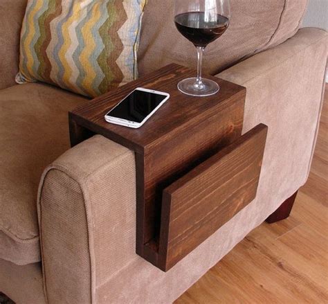 Home collections wooden sofa tray: Simply Awesome Couch Sofa Arm Rest Wrap Tray Table with ...