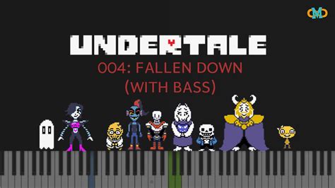 Find the song codes easily on this page! Undertale - 004: Fallen Down Piano Tutorial (With Bass ...