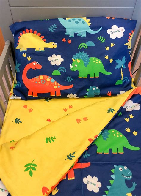 Mum creates a dinosaur bedroom using bargains from wilko, primark & argos. Dinosaurs crib and IKEA bedding for kids crib bumpers ...