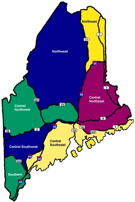 Hike New England - Maine Regions