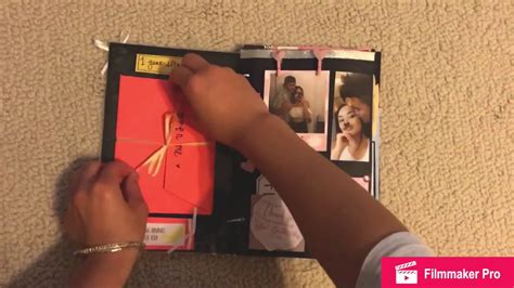 Giving gifts to your boyfriend is probably one of the greatest moments in your relationship and capture the moments and put it all together with a creative scrapbook. DIY: My Anniversary Scrapbook Gift For Boyfriend - YouTube