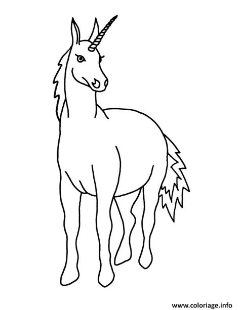 Coloriage licorne avec des ailes a imprimer gratuit. Coloriage Licorne Ailes Tete Mignon 83 Dessin Licorne à imprimer