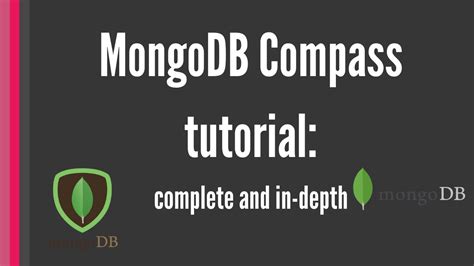 Download mongodb compass for free. MongoDB Compass: Complete In-depth Tutorial [all features ...