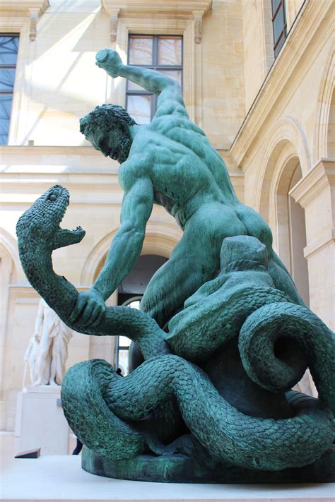 Hercules, Musee du Louvre, Paris | Ancient greek sculpture, Figurative ...