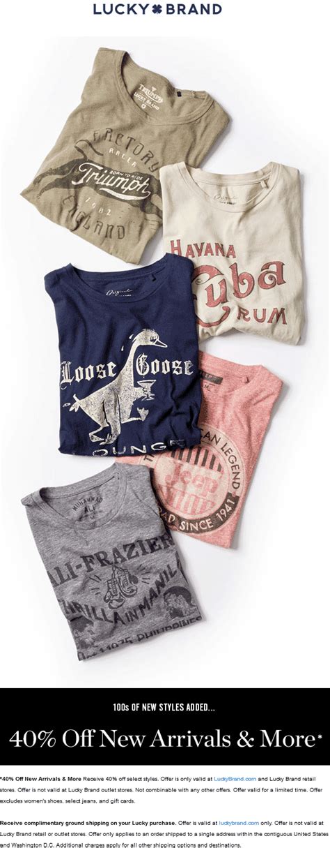 Super saving tips for lucky brand clothing and accessories. Lucky Brand July 2020 Coupons and Promo Codes 🛒