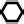 Black hexagon outline icon - Free black shape icons