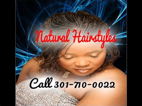 Whether your mom could french braid or barely put your hair in a ponytail, the moment you somehow learn to make your hair your. Natural Hair Braiding Styles - YouTube