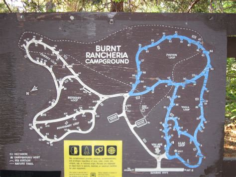 Laguna and burnt rancheria campgrounds and recreation areas in the. Burnt Rancheria campground map 7-14-10 - to see more ...