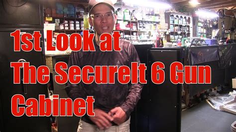 We are reinventing the gun rack with our rifle rods and handgun hangers that can double the capacity of your gun safe. SecureIt 6 Gun Cabinet with Accessories - YouTube