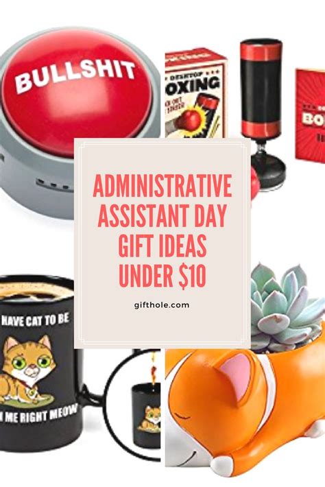 Find creative gift ideas for an administrative assistant for their birthday, christmas, or administrative assistants day from the unique gift ideas at findgift. Administrative Assistant Day Gift Ideas Under $10 ...