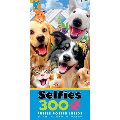 Free shipping on your first order shipped by amazon. Ceaco - Selfies - Backyard Pals - 300 Piece Jigsaw Puzzle ...