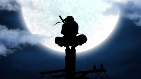 Fond écran ps4 itachi : Anbu Ninja Itachi Uchiha Anime 1920×1080 Full Moon | Fond ...