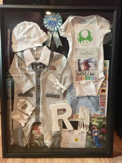 Shop personalized father's day gifts, diy gifts, father's day gift boxes, and more. Father day gift shadow box. | Baby shadow box, Newborn ...