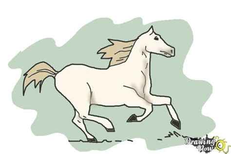 This tutorial is made with some extra guidelines (you can draw them or fold your paper to get them) which will help you get proportion of your horse right. How to Draw a Horse Running - DrawingNow