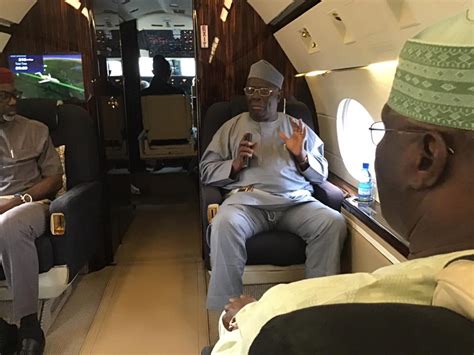 It is amazing what the power of determination can do. Pictures :Atiku Abubakar And His Entourage On Board His ...