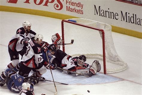 In buffalo, he developed into arguably the greatest goalie of all time. On the fifth day of Christmas.. - Die By The Blade