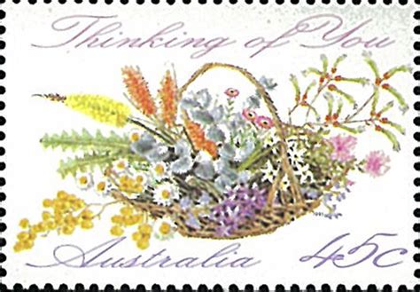 Maybe you would like to learn more about one of these? Australia Stamp JH1234, 1992 Thinking of You, Flower ...