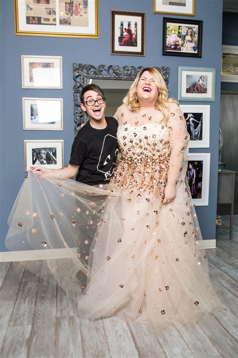 My wedding dress last summer, i worked with a nashville based dress designer @oliazavozina and she created the most beautiful, custom wedding dress of my dreams!! Inside Nicolette Mason's Wedding-Dress Fitting with ...