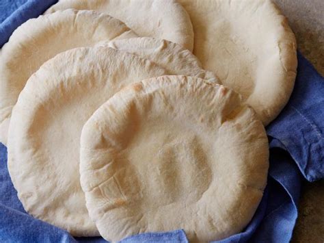 Two of the bananas are creamed and two are mashed chunky and folded in to give some texture. Pita Bread Recipe | Tyler Florence | Food Network