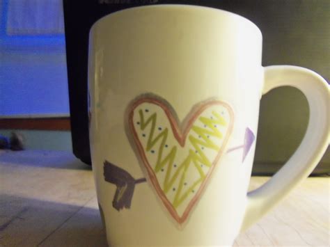 Put your own design or logo on a mug and create something personalized for your coffee breaks! charlotteontheweb: How To Decorate Your Own Mug