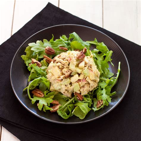 Curried chicken salads are one of my favorite dishes. Curried chicken salad