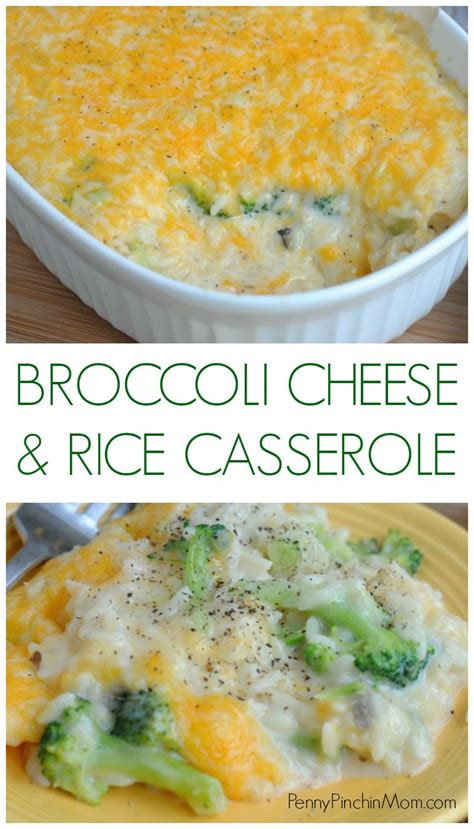 I was searching for a recipe that used real chicken, cheese, fresh broccoli, and regular rice. Broccoli Cheese & Rice Casserole | Recipe | Side dishes ...