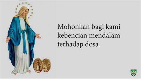 Novena roh kudus ini dilaksanakan selama sembilan hari, mulai pada hari sesudah kenaikan yesus ke surga dan berakhir pada hari sabtu menjelang pentekosta. Doa Novena Medali Wasiat - YouTube