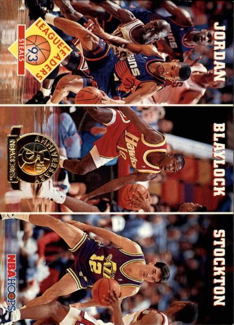See more of nba g league on facebook. 1993/94 Hoops 5th Anniversary Gold League Leaders Steals ...