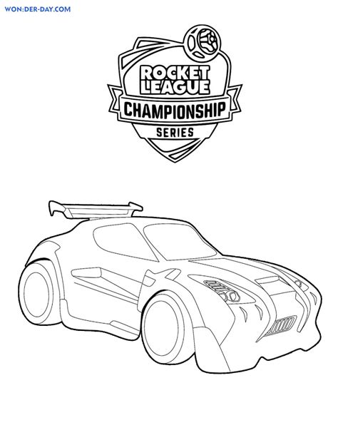 Rocket league is a soccer game with cars. Rocket League Coloring Pages - Coloring Home