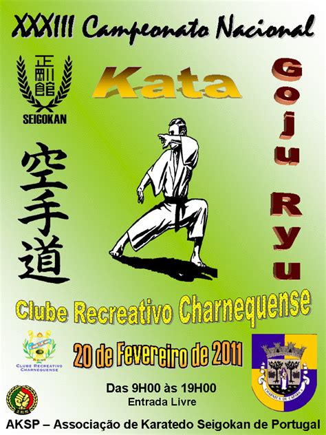 The campeonato nacional feminino (english: AKSP-Associação de Karatedo Seigokan de Portugal: XXXIII ...