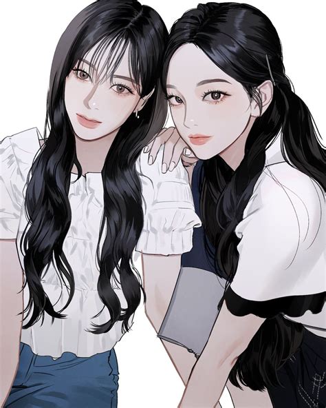 Kpop Drawings, Anime Couples Drawings, Drawing Artwork, Girl Drawing