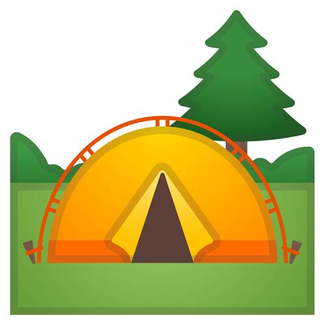 Camping Icon | Noto Emoji Travel & Places Iconset | Google