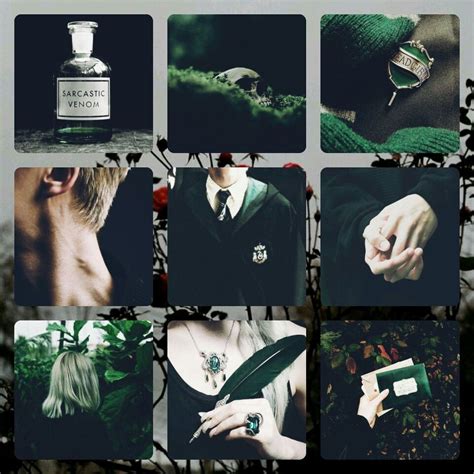 Maybe you would like to learn more about one of these? draco malfoy hogwarts slytherin green snake aesthetic ...