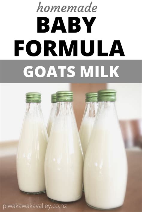This is how and why i made that decision. Make your Own Goats Milk Baby Formula in 2020 | Homemade ...