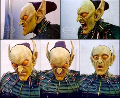 green goblin takes off his mask, revealing norman osborn. Unused green goblin costumes for Spiderman(2002) | Green goblin mask, Green goblin costume, Goblin