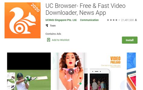 The software also provides fast downloading of a wide range of different types of data and ensures that large numbers of web pages can run at the same time. Uc Browser Pc New Version 21 / Uc Browser 2021 Latest Free ...