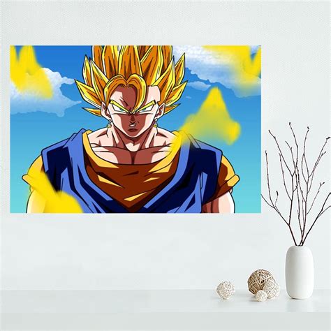 Fanart & cosplay posts should credit the artist in the title or be marked oc. High Quality Custom dragon ball z Canvas Painting Poster Cloth Silk Fabric Wall Art Poster for ...