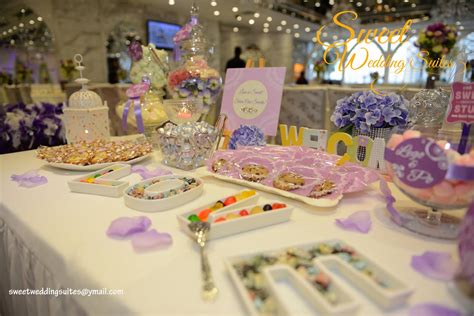 Thanks again for stopping by our corner of the web and we hope to see you here again real soon!! Sweet Wedding Suites: Candy Corner Decoration ~ Fancy Purple