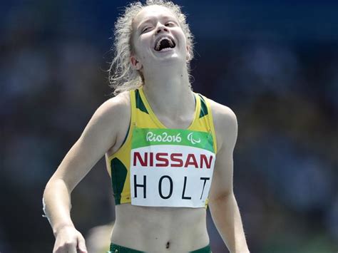 Holt won gold medals in the 100 m and 200 m at the. World Para-Athletic championships: Isis Holt one of three ...