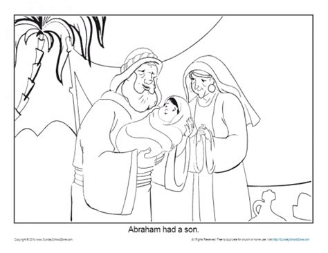 A downloadable coloring page of the story of abraham and isaac from genesis 22. images of abraham and Sarah and Isaac to color - Google ...