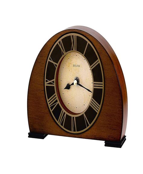 Maybe you would like to learn more about one of these? Bulova B7340 Tremont Clock - Brown | Tabletop clocks ...