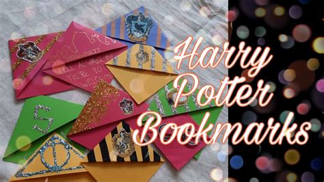 Wonderful tools for lessons and unit studies plus fantastic for parties and just because. Harry Potter Corner Bookmarks ideas! - YouTube