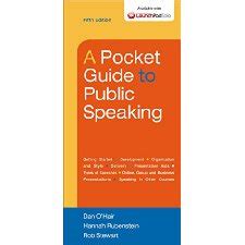 Choose a course of action; A Pocket Guide to Public Speaking by Dan O'Hair, Hannah Rubenstein, Rob Stewart (9781457670404)