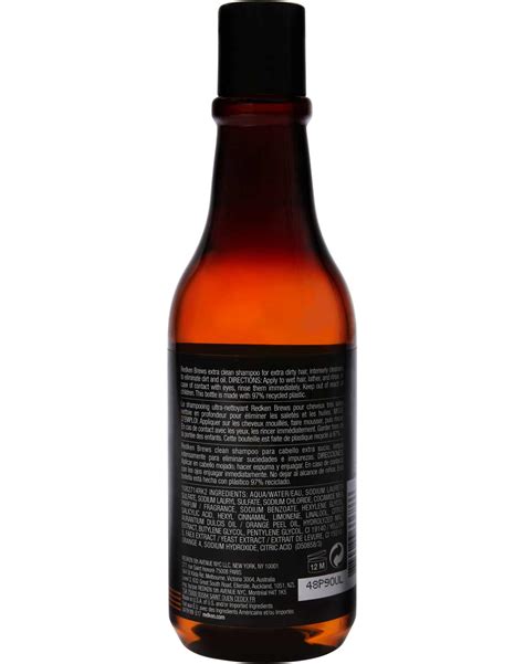 Aqua, sodium cocoyl isethionate, cocamidopropyl betaine, sodium lauroamphoacetate, sodium methyl cocoyl taurate. Extra Clean Men's Shampoo For Oily Hair | Redken