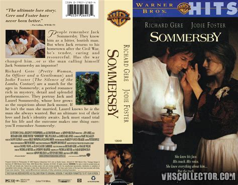 Sommersby — ficha técnica dirección jon amiel producción arnon milchan steven reuther guion 1982 screenplay: Sommersby | VHSCollector.com