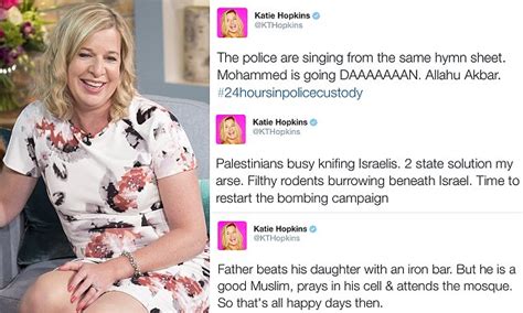 The latest tweets from katie hopkins (@kthokpins). Katie Hopkins faces Twitter outrage after anti-Muslim and ...