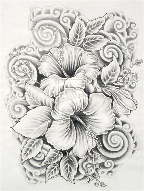 White and black flowers illustration, flower drawing, flower sketch, leaf, symmetry, monochrome png. Flower Drawings - We Need Fun